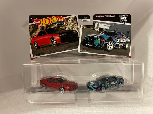 Hot Wheels Premium Car Culture Nissan Skyline GTR R32 2 Pack