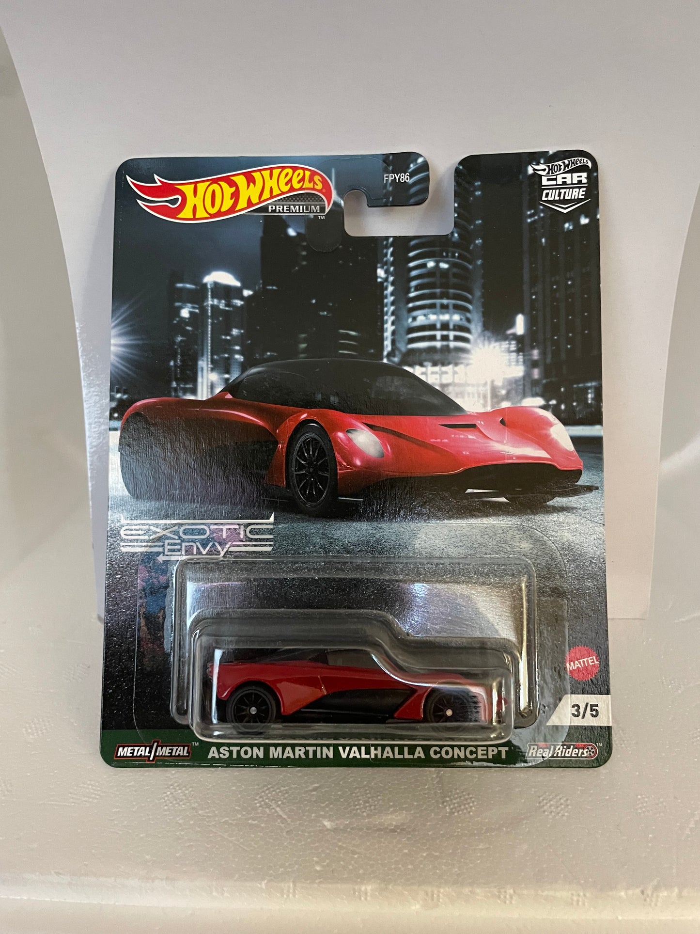 Hot Wheels Premium Exotic Envy Aston Martin Valhalla Concept