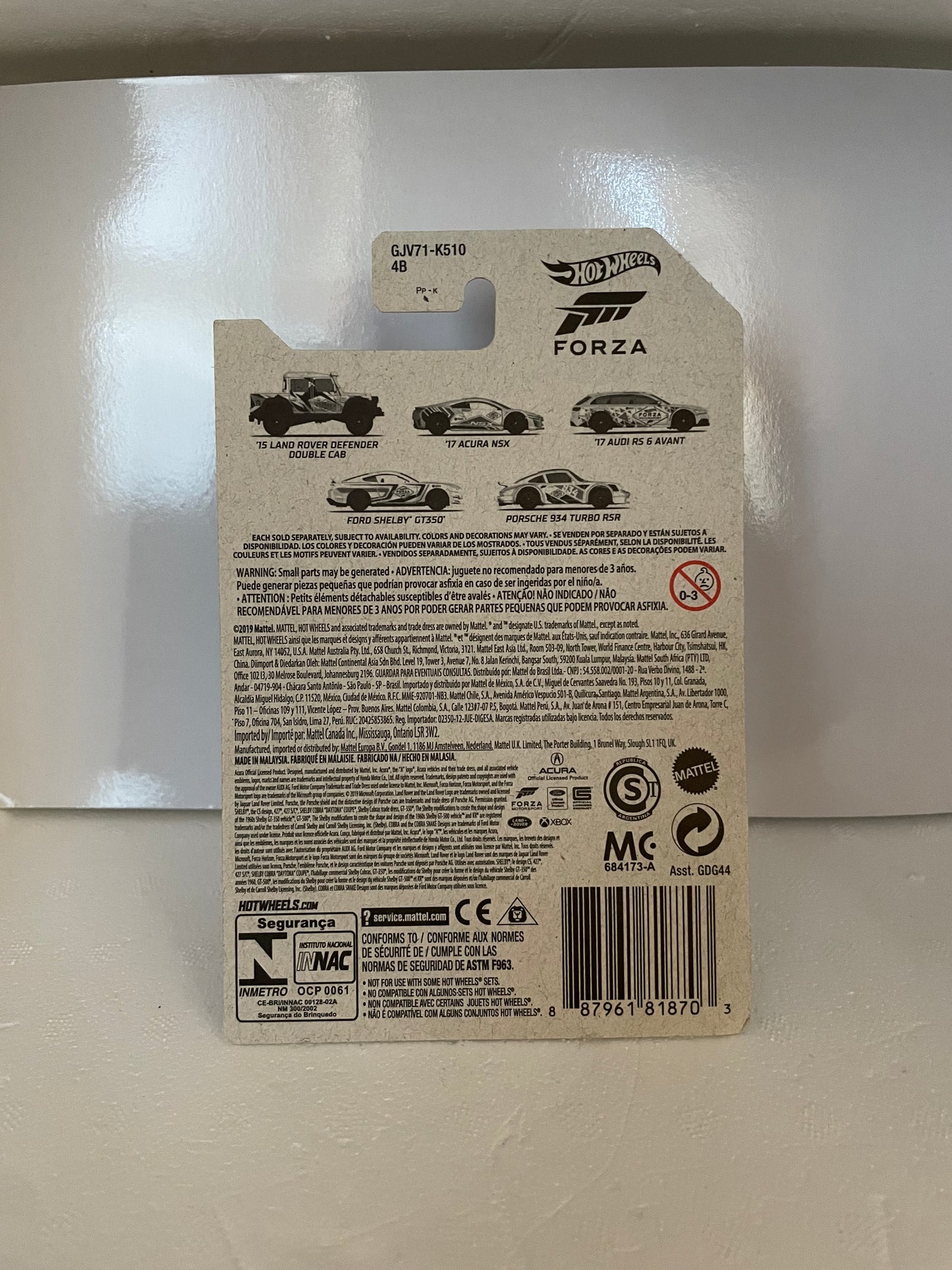 Hot Wheels Walmart Exclusive Forza 5 Car Set