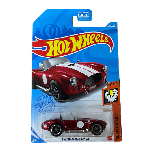 Hot Wheels Super Treasure Hunt  # 250/250 Shelby Cobra 427 S/C