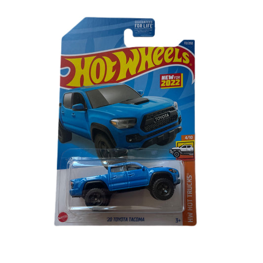 Hot Wheels mainline #  72/250 '20 TOYOTA TACOMA ( Blue )
