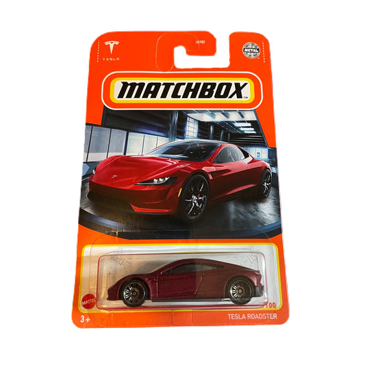 Matchbox Mainline Tesla Roadster #4/100