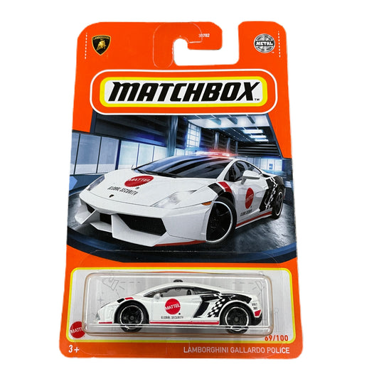 Matchbox Mainline Lamborghini Gallardo Police #69/100