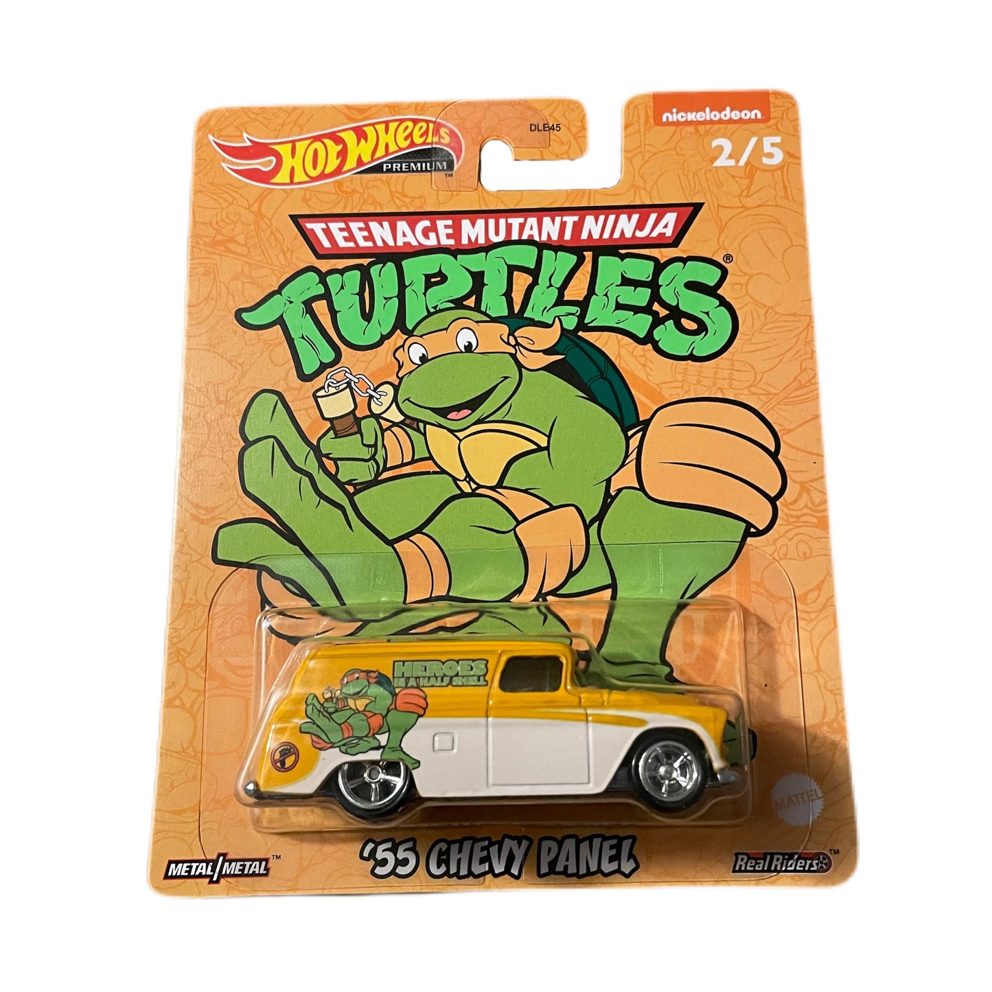 Hot Wheels Premium Teenage Mutant Ninja Turtles 55’ Chevy Panel